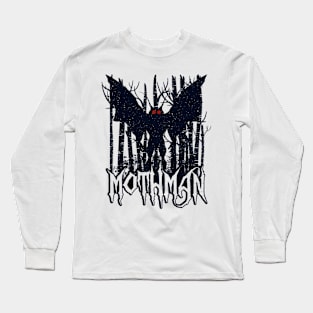 Mothman Silhouette Long Sleeve T-Shirt